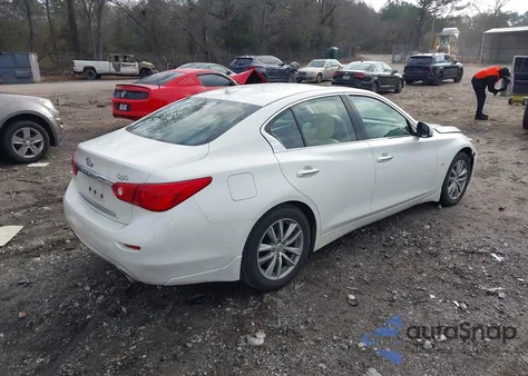 2014 Infiniti Q50 Premium z USA, uszkodzony, nr VIN JN1BV7AP3EM690621
